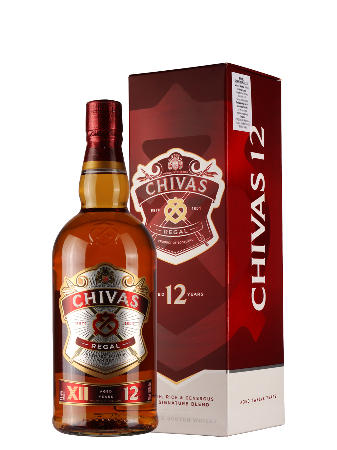 Whisky Chivas Regal 12 YO  0.7L 
