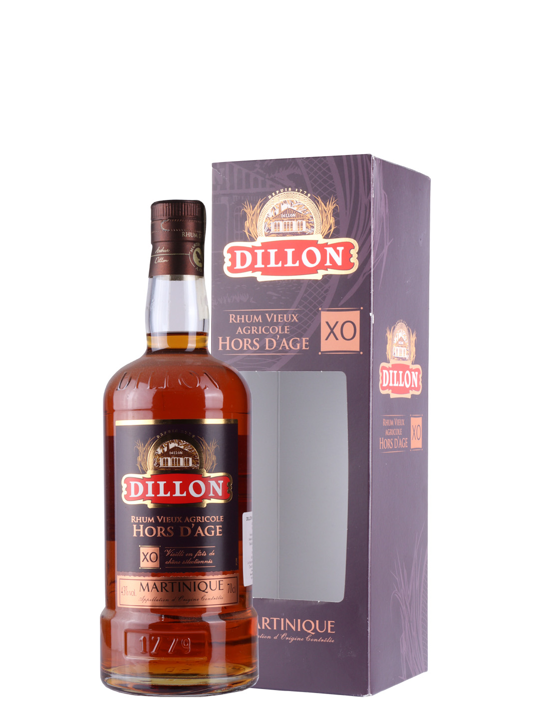 Rum Dillon Hors D'Age X.O. 0.7L 