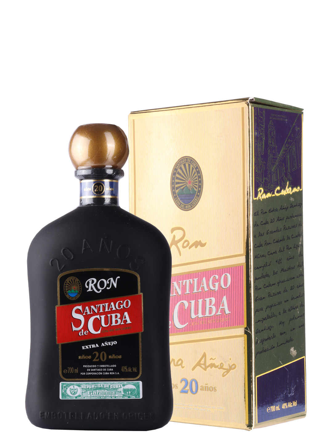 Rum Santiago De Cuba 20 YO 0.7L 