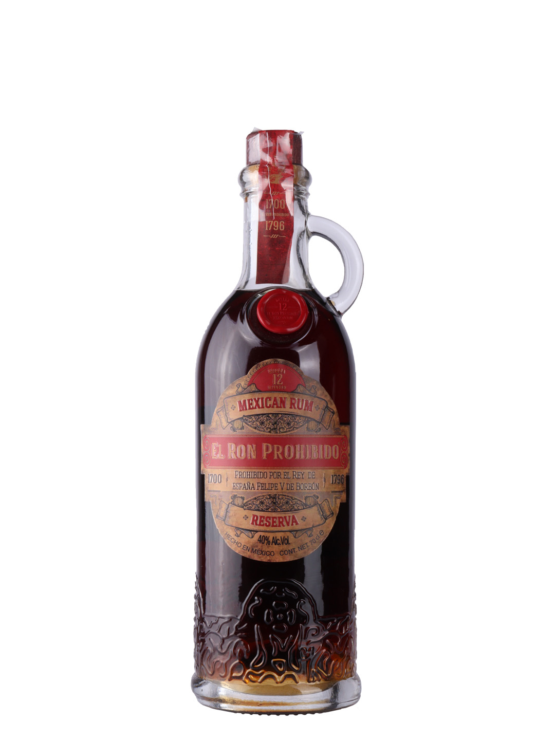 Rum El Ron Prohibido 12 YO 0.7L 