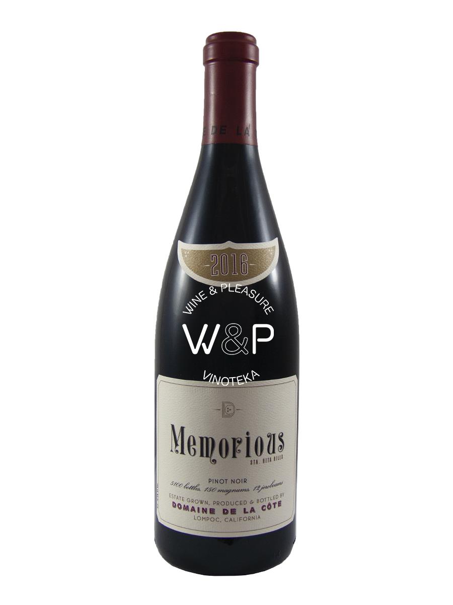 Memorious Pinot Noir 