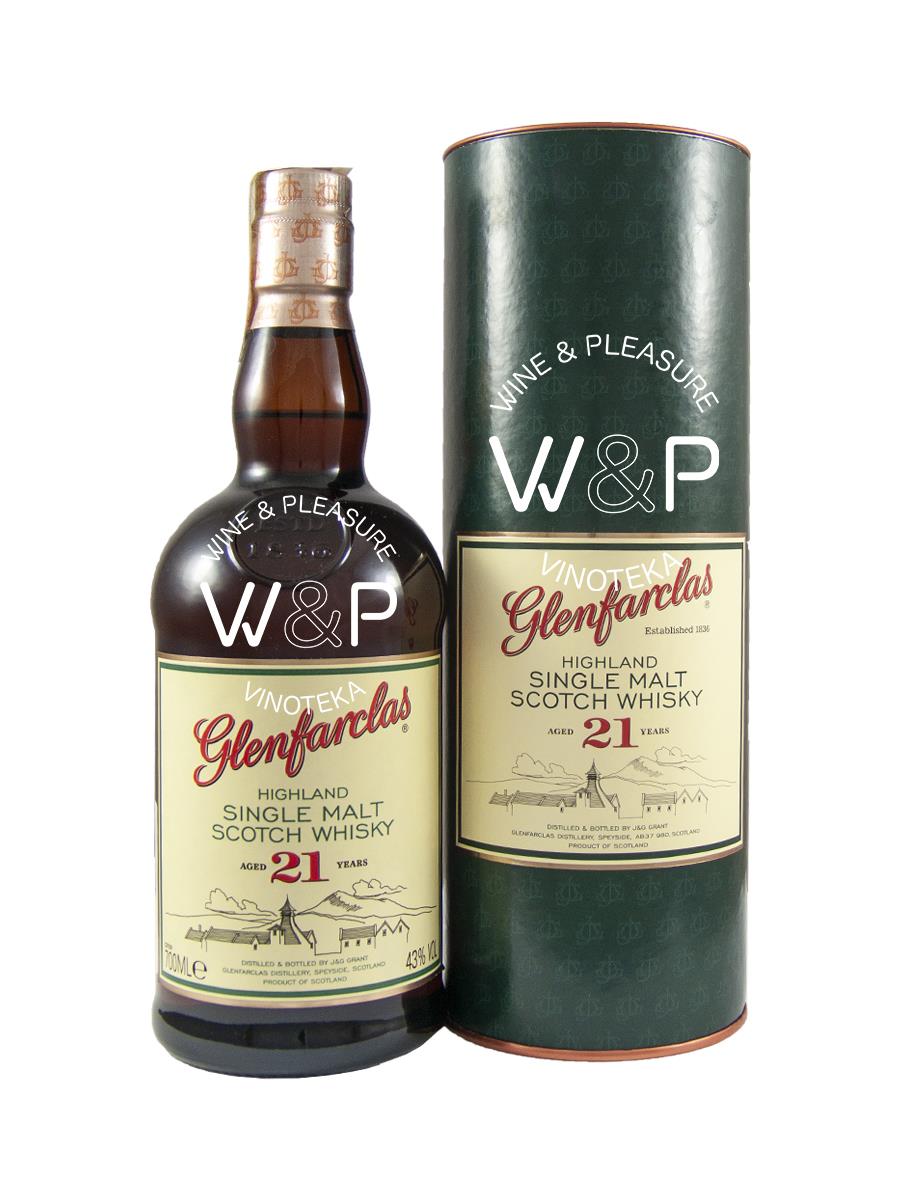 Whisky Glenfarclas 21 YO 0,7l 