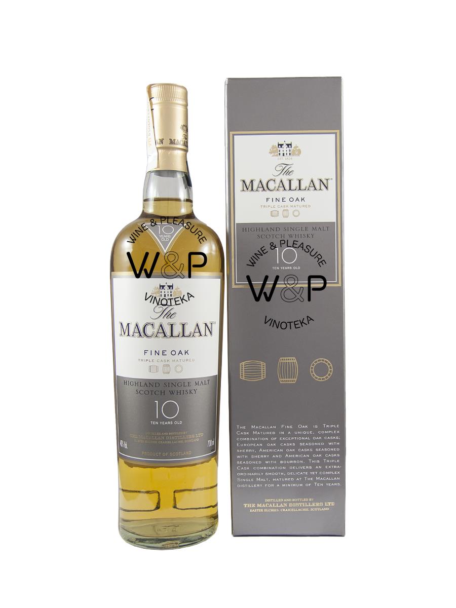 Whisky Macallan 10 YO 0,7l 