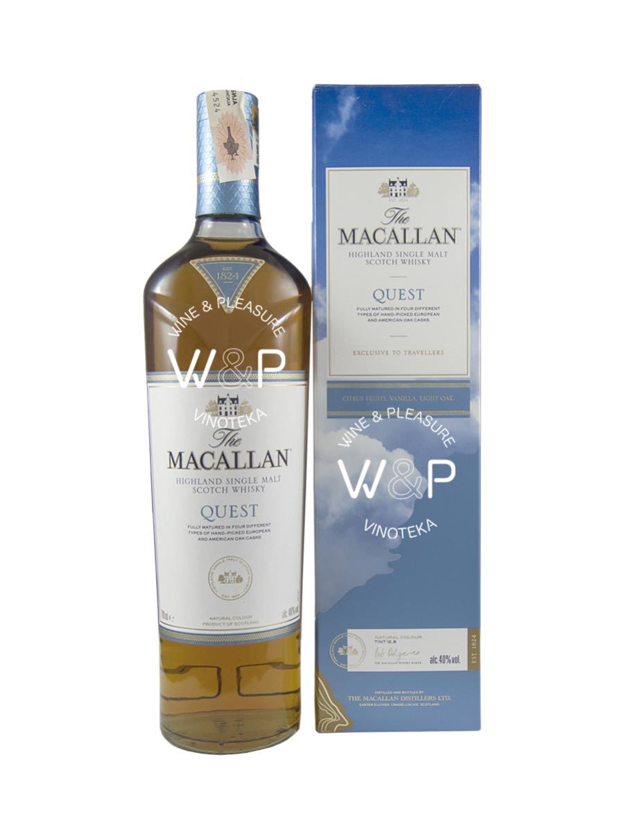 Whisky Macallan Quest 0,7l 