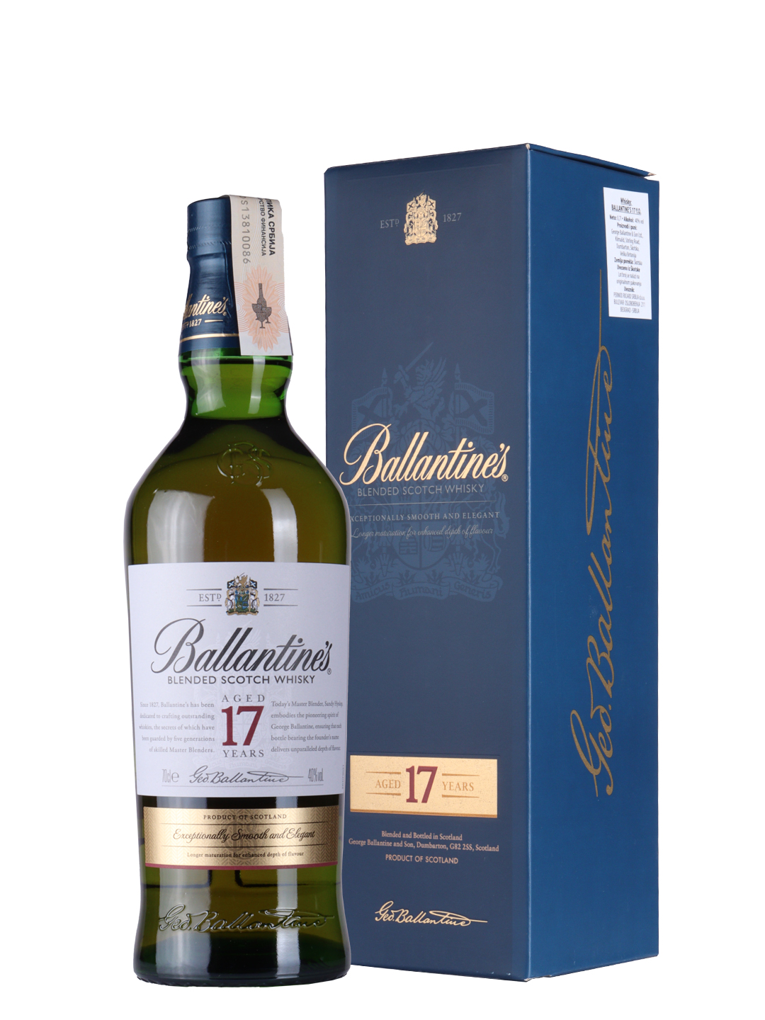 Whisky Ballantines 17 YO 0,7l 