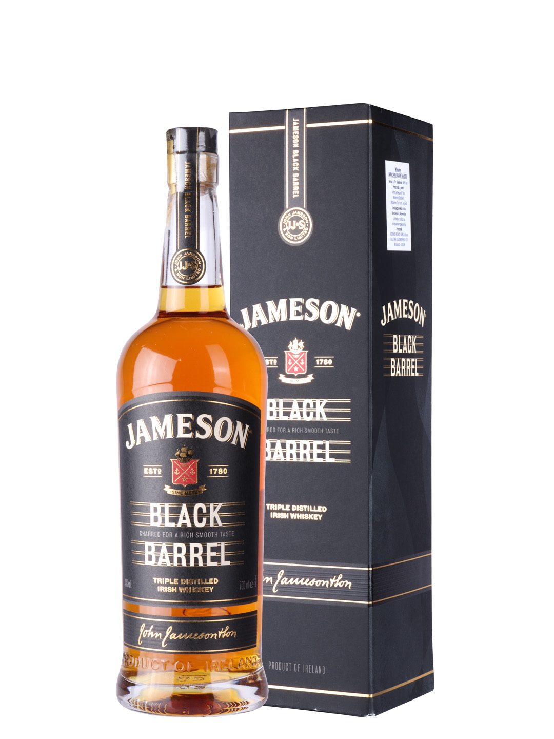 Whisky Jameson Black Barrel 0,7l 