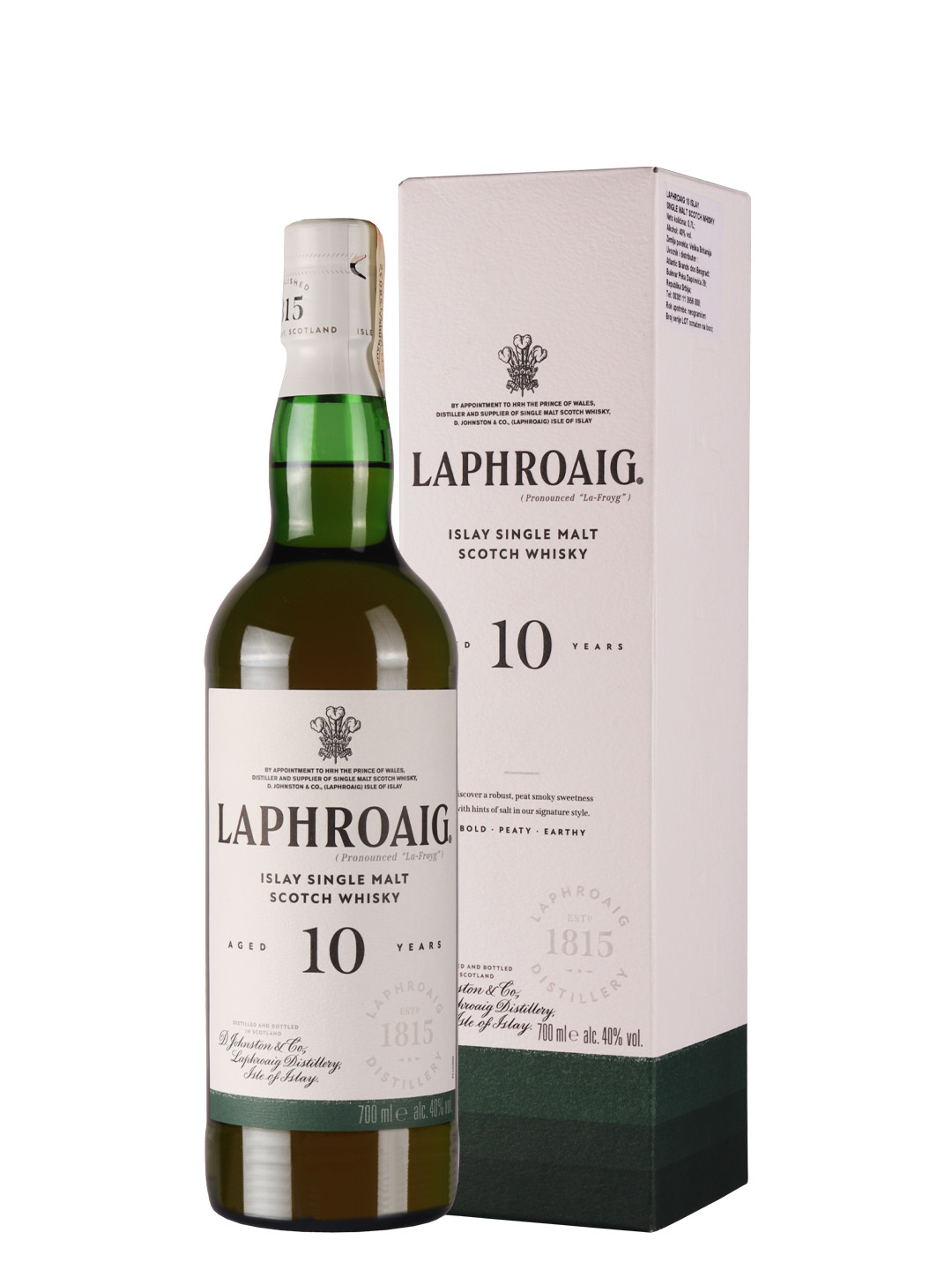 Whisky Laphroaig 10 YO 0,75L 