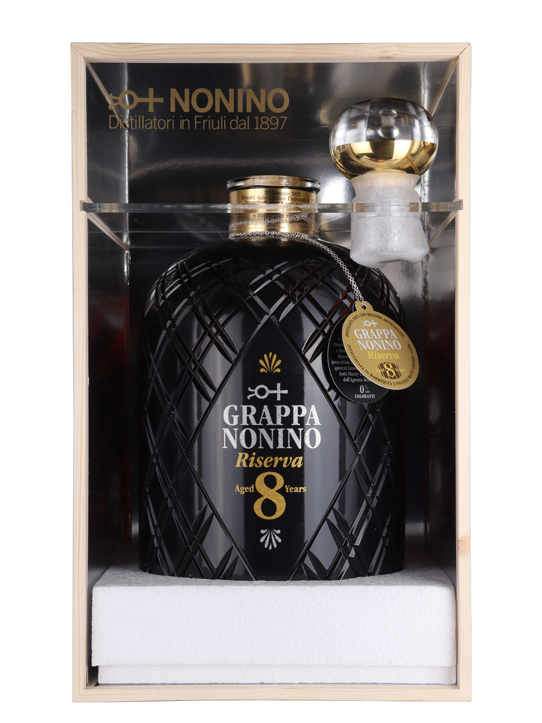 Grappa Nonino Reserve 8YO 5,8l 