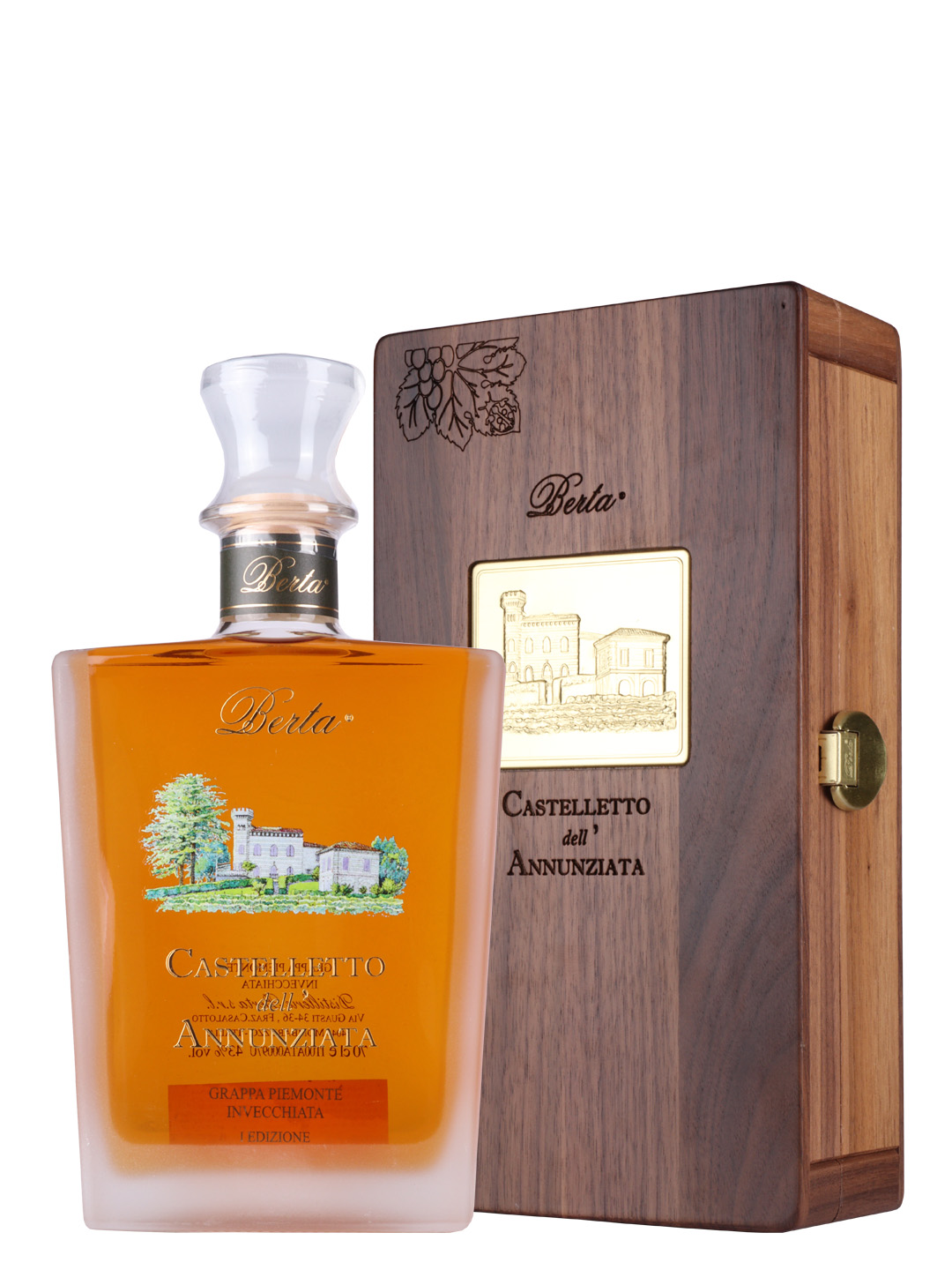 Grappa Berta Castelletto D'ell Annunziata 0,7l 