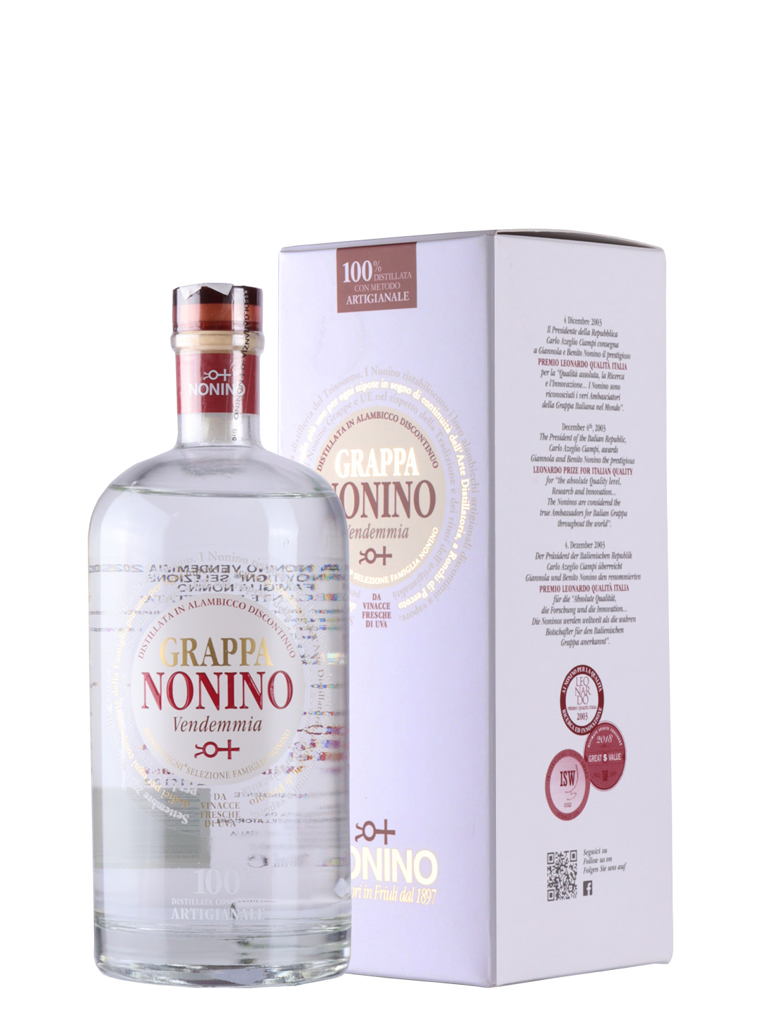 Grappa Nonino Vendemmia 