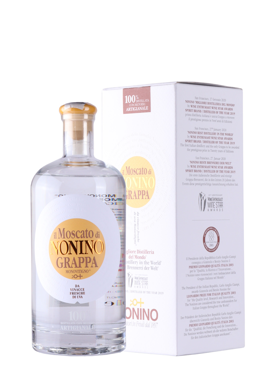 Grappa Nonino Il Moscato Barrique 