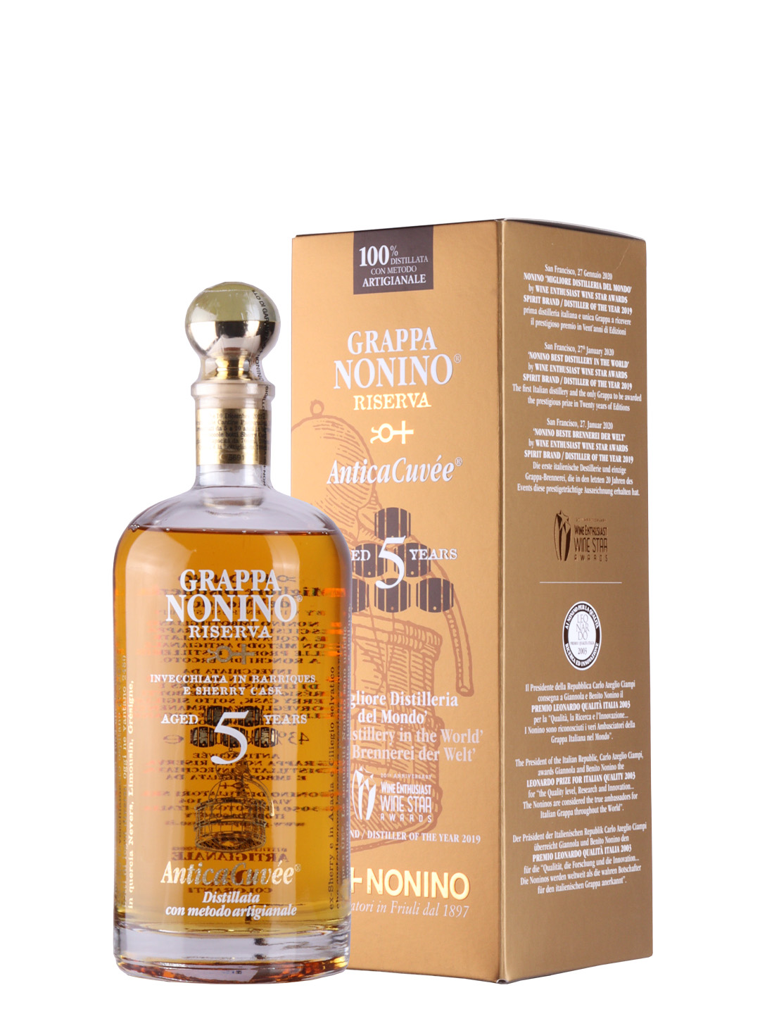 Grappa Nonino Antica Riserva Cuvee 