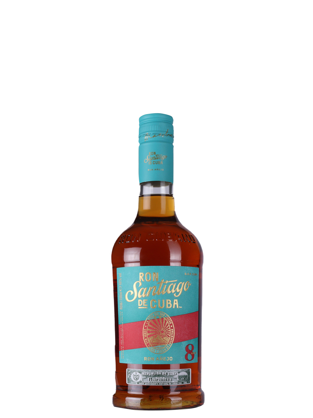 Rum Santiago De Cuba 8yo 0,7l 