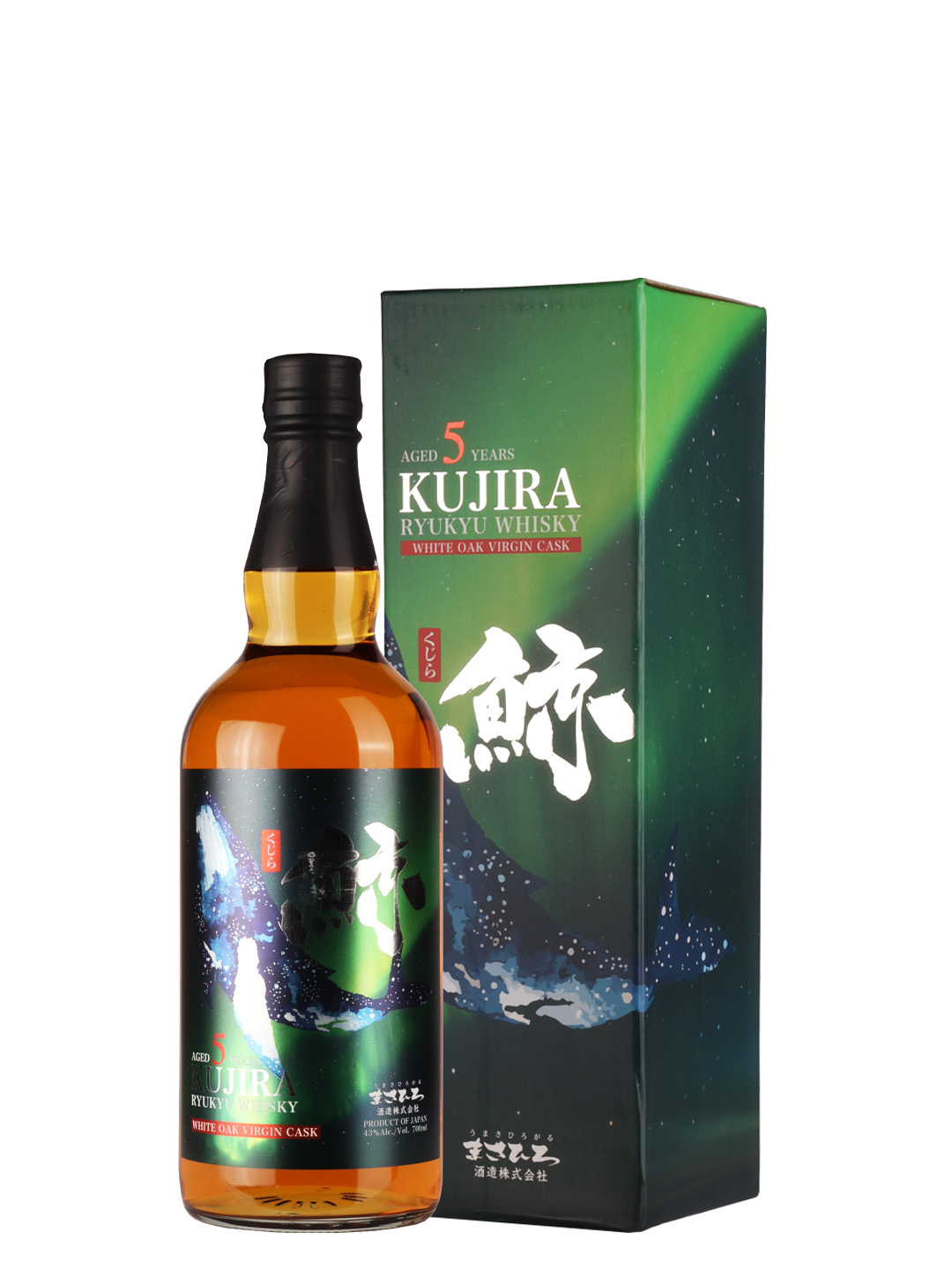 Whisky Kujira Ryukyu Single Grain 5Y 0,7l 