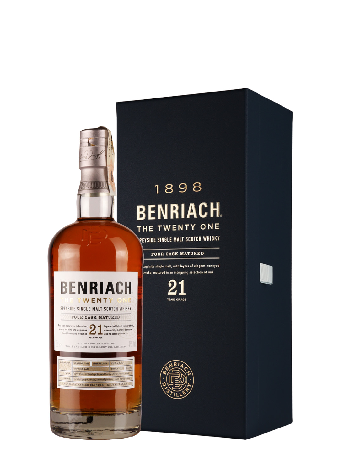 Whisky Benriach 21 YO 0,70L 