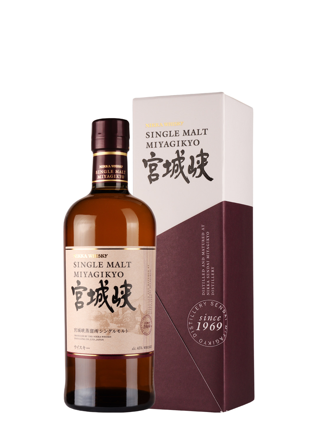 Whisky Nikka Miyagikyo Single Malt 0,70 l 