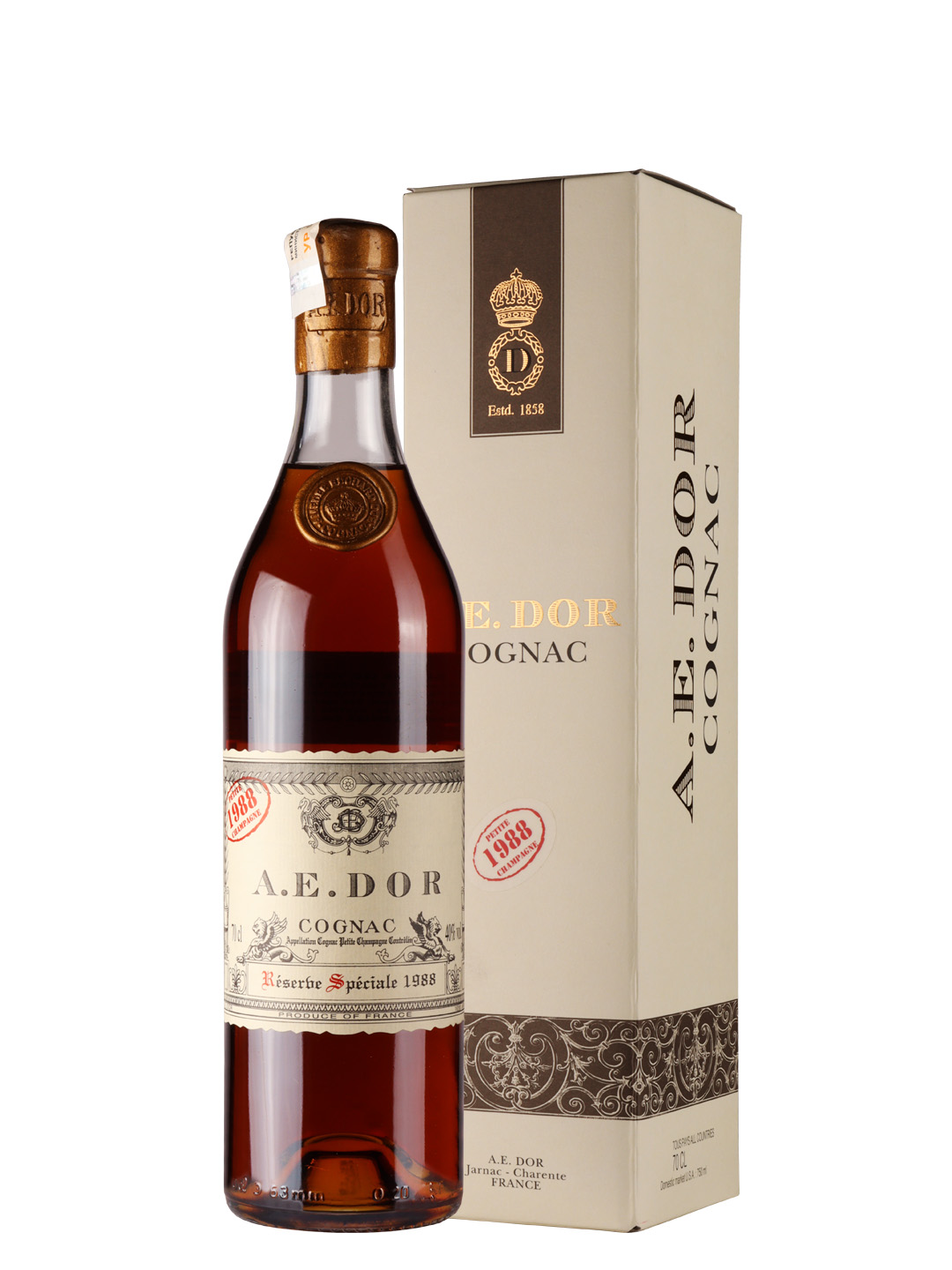 Cognac A.E. Dor Vintages 1988 0,7L 