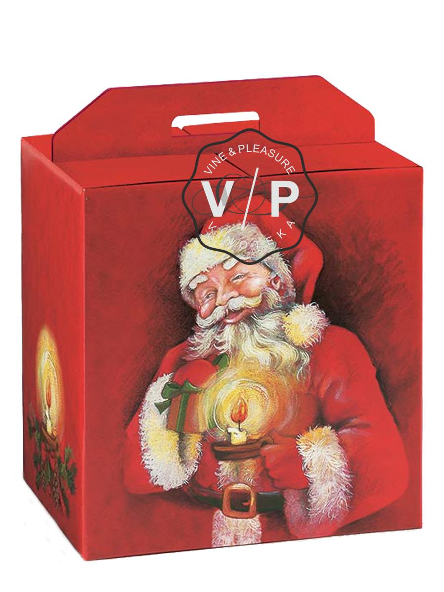 Kutija Deda Mraz Crvena 