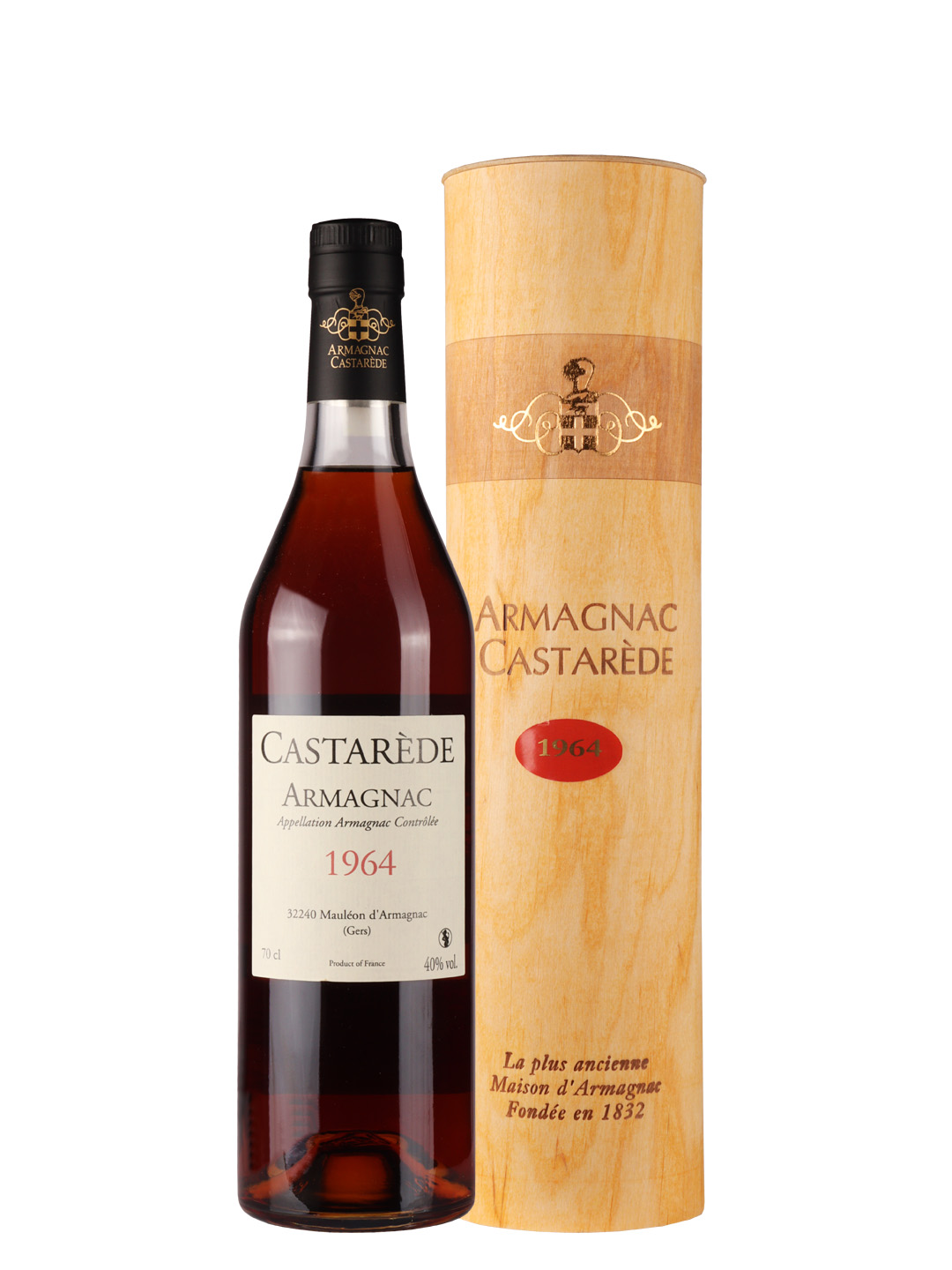 Castarede Armagnac 1964 Gift box 