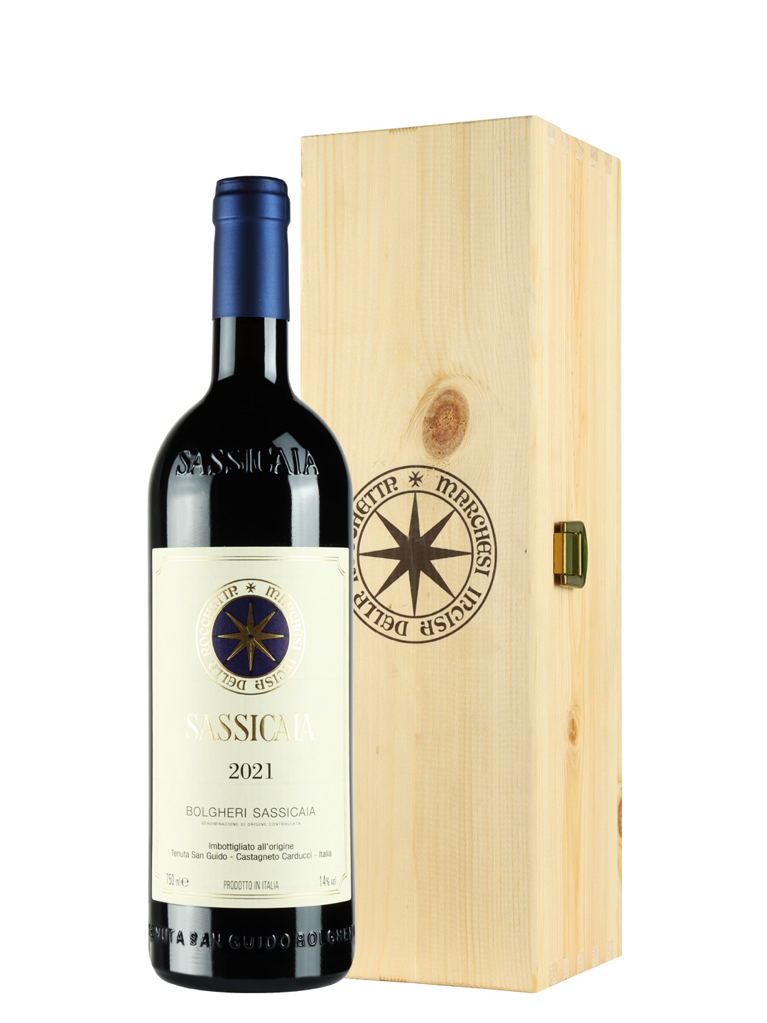 Sassicaia - Wood Box 