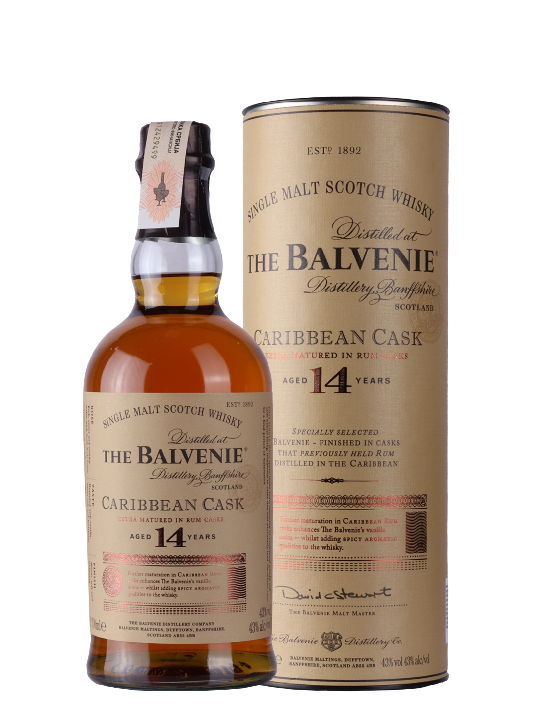 Whisky Balvenie 14 YO 0.7L 