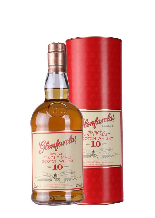 Whisky Glenfarclas 10 YO 0,7l 